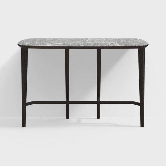 Stunning Marble Console Table 3D model