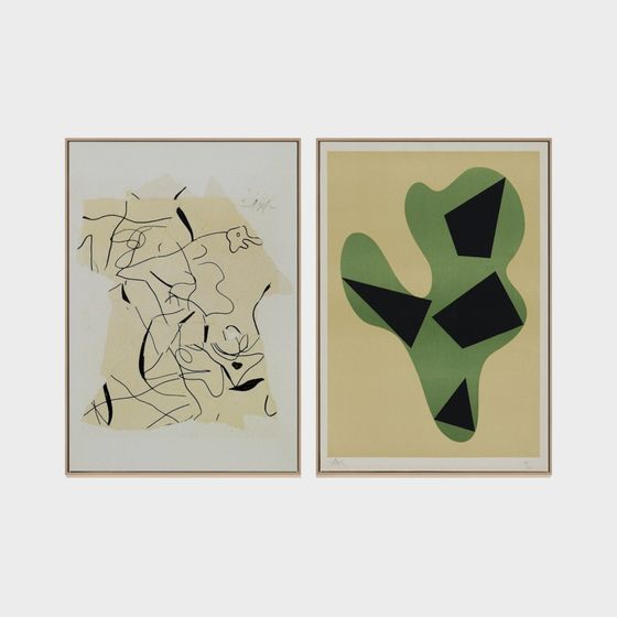 Artistic Abstract Picture Frame 3D Model