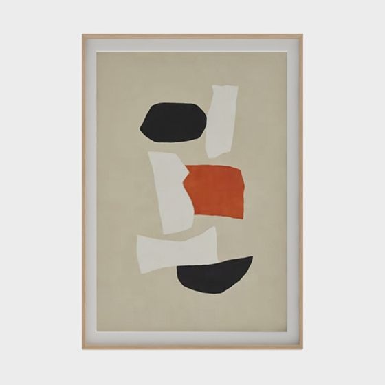 Abstract Geometric Framework 3D model