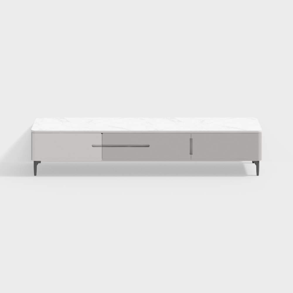 Modern Minimalist TV Cabinet 3D model