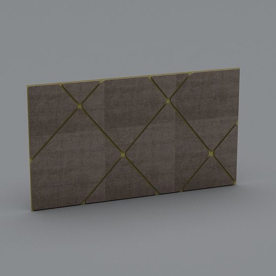 Diamond Mosaic Wall Panel 3D model