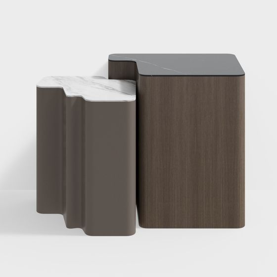 Sleek Side Table 3D model