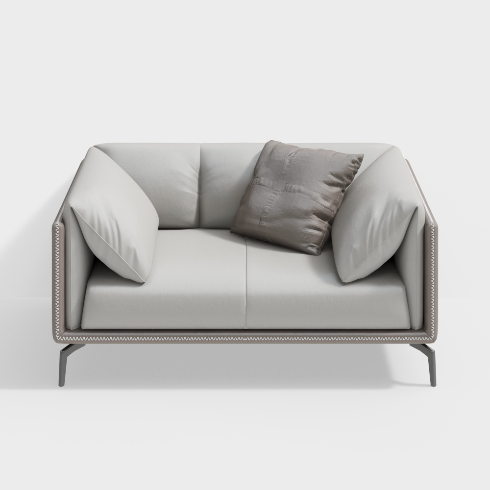 Pinaco-Minimalist-Single Seat Sofa-DS56P