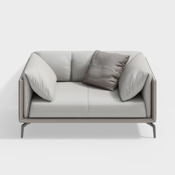 Urban Comfort Sofa 3D model
