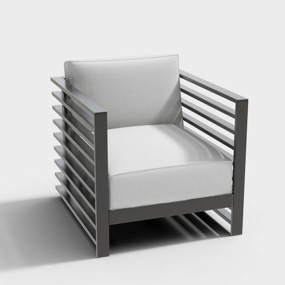 Urban Chair 3D model for Modern Living Spaces