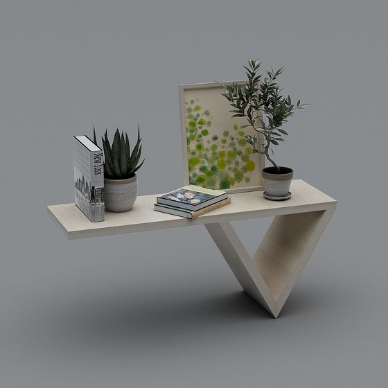 Stylish 3D Table and Chair Set for Modern Spaces