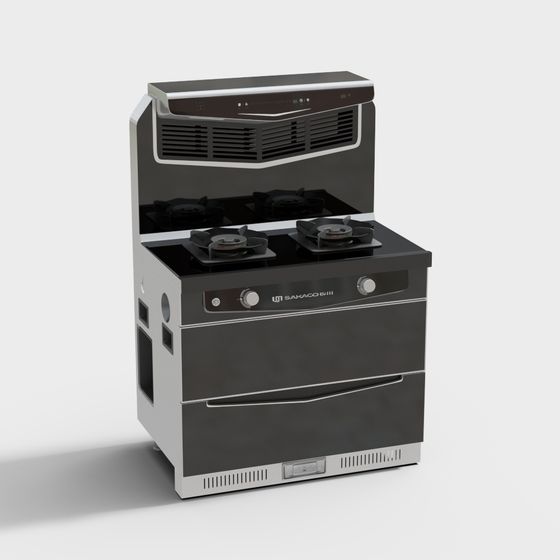 Sakaco BIII Gas Stove 3D model