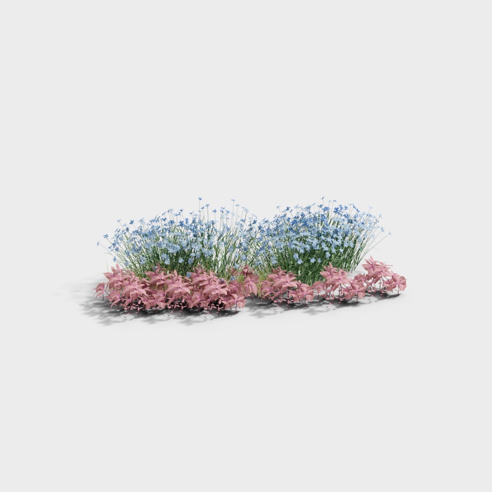 Dreamy Flower Patch 3D model