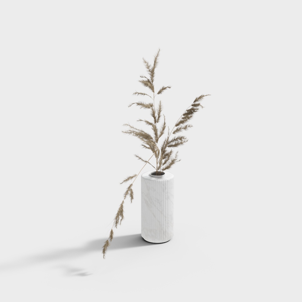 Mỹ phẩm hiện đại-đồ trang sức trang trí bình trắng