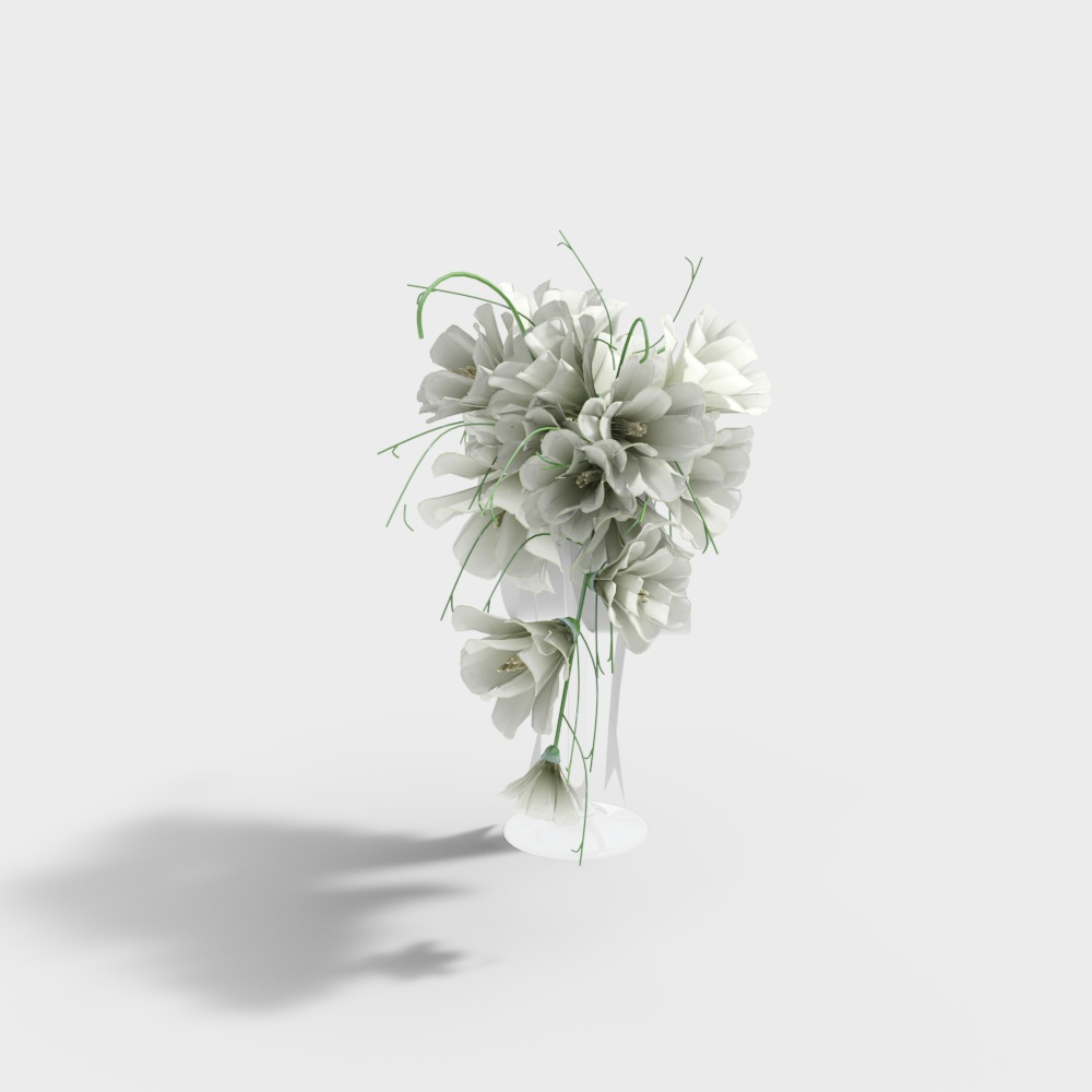 Salle de bal moderne - Balançoire de bureau -5 vase en verre