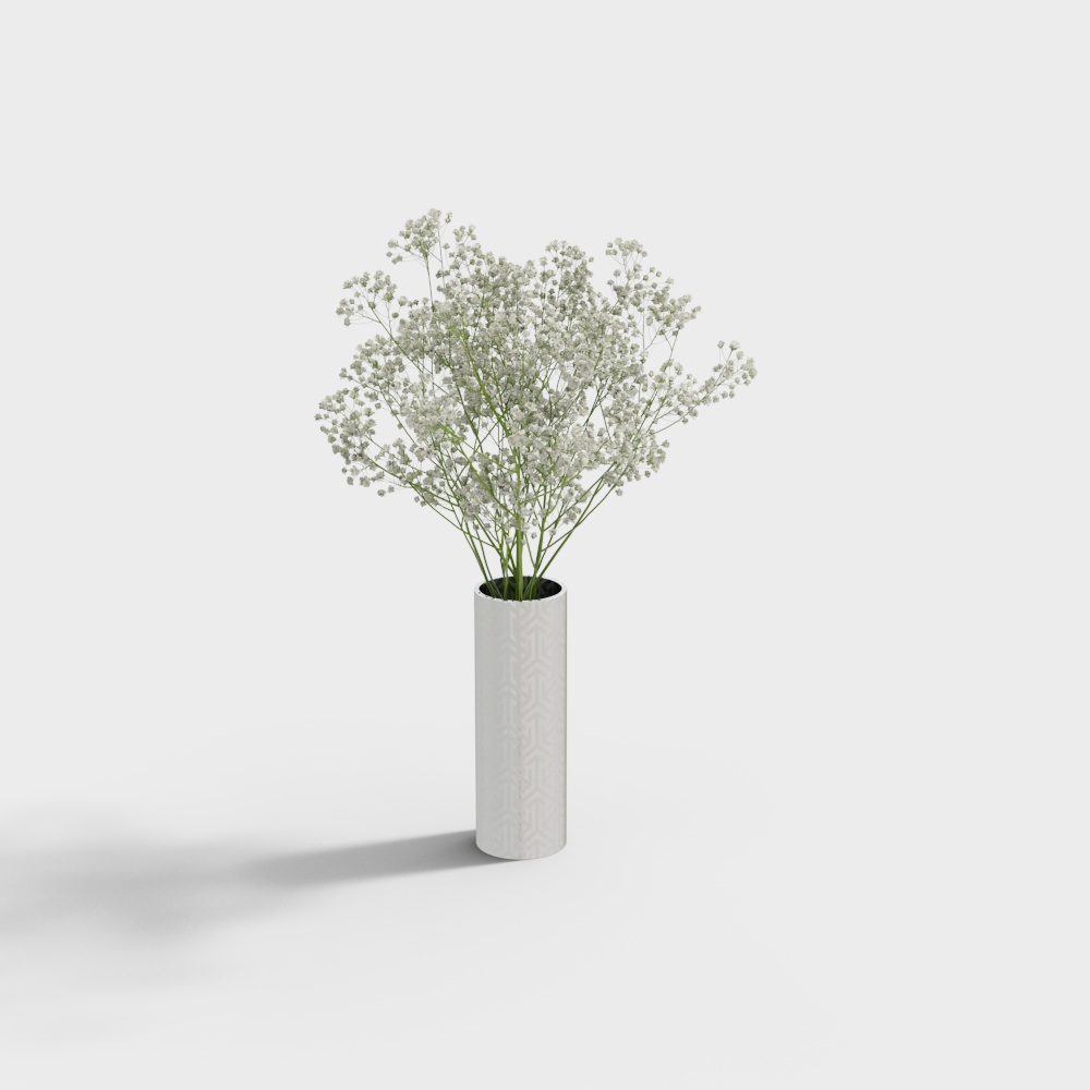 Floral Harmony 3D model