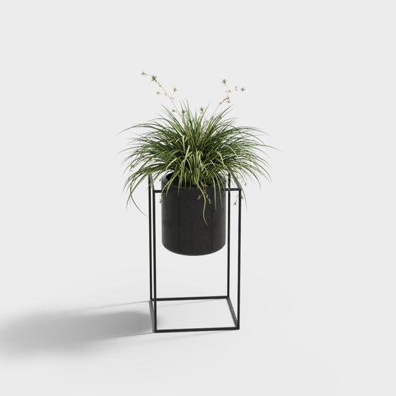 Urban Oasis Plant Stand 3D model