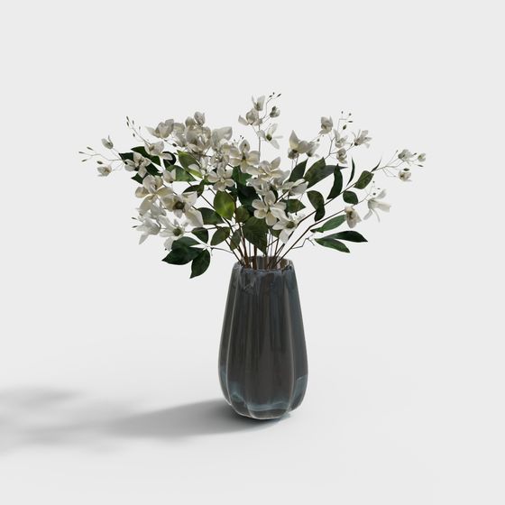 Elegant Vase 3D Model for Creative Projects