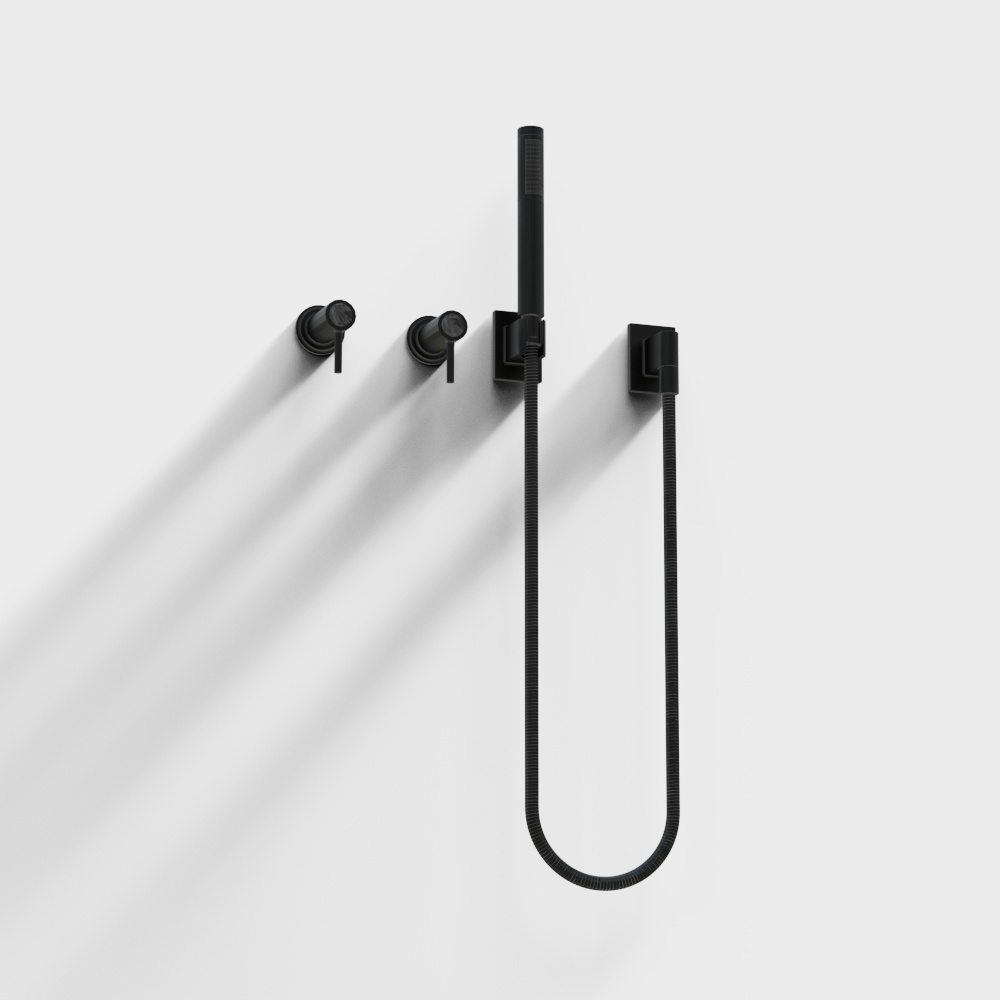 샤워 벽 수전 대야