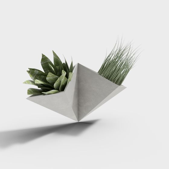 모던 식물 화분