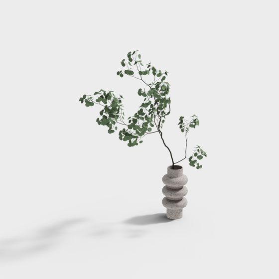 Natural Harmony Vase 3D model