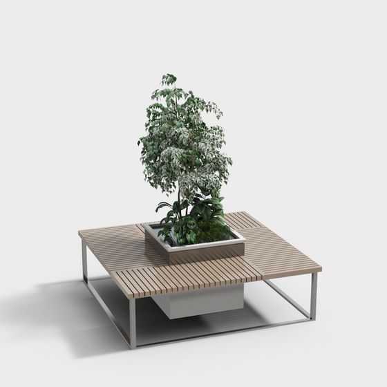 Urban Oasis Seat 3D model