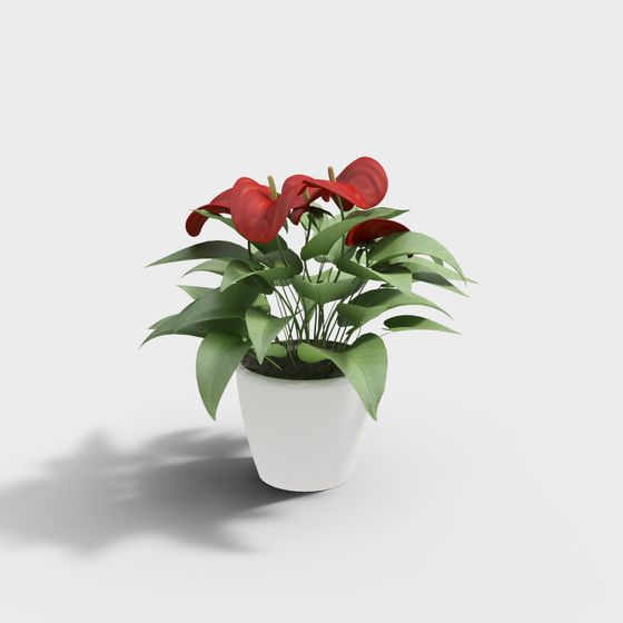 Floral Harmony 3D model for Creative Projects