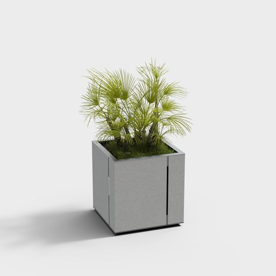 Urban Oasis Planter 3D model