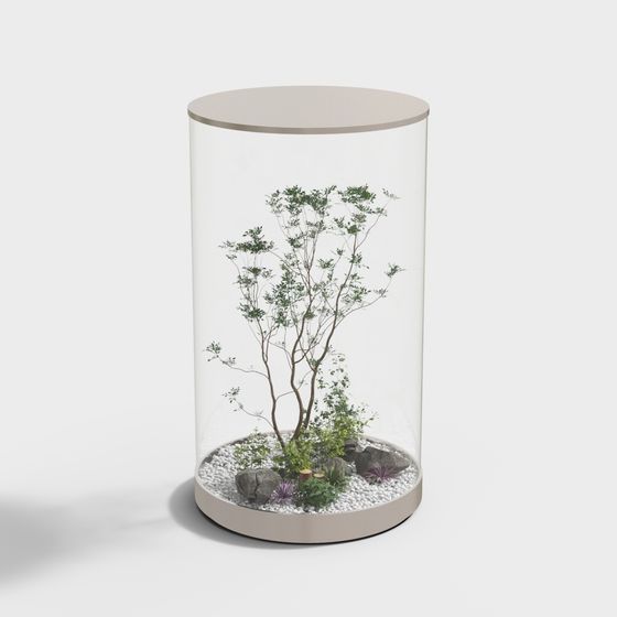 Glass Greenhouse 3D Model for Designers and Developers