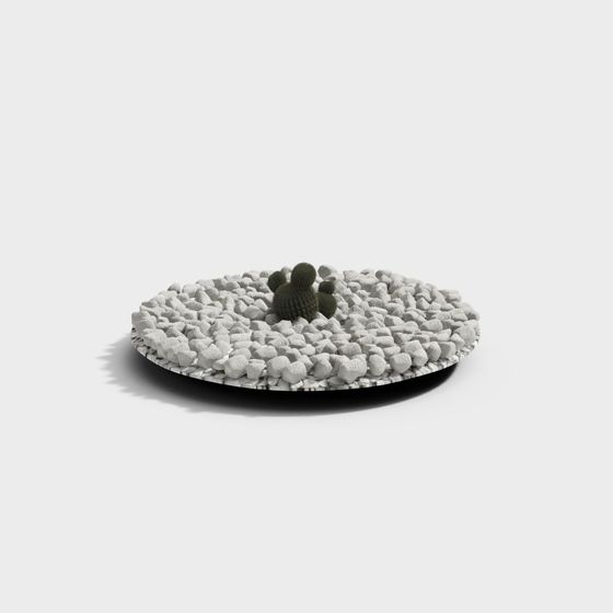 Charming Low-Poly Plush Bear 3D Model