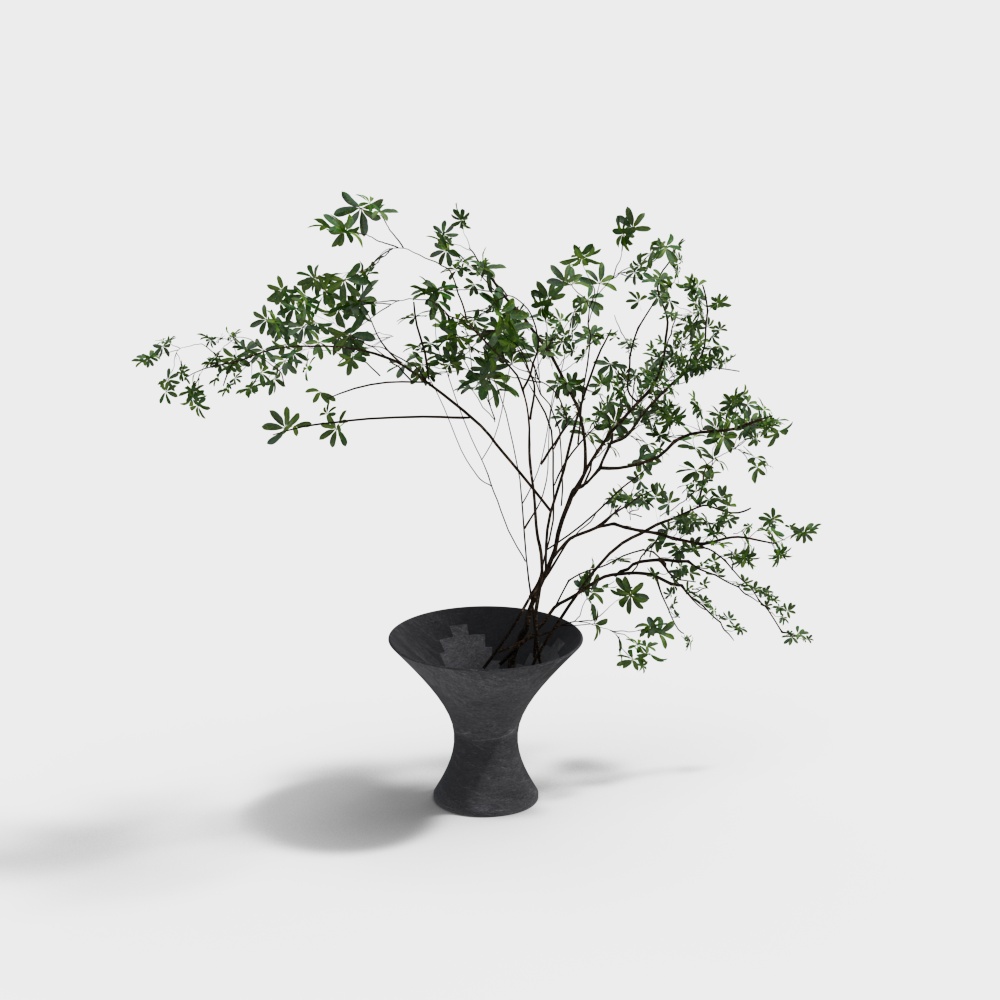 Modern green plant accessories