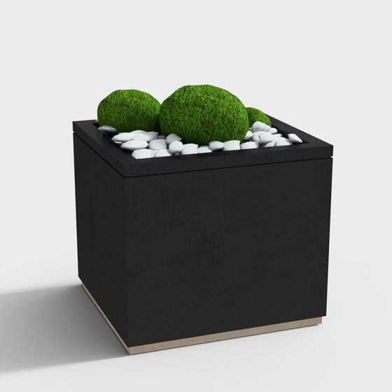 Urban Oasis Planter 3D model