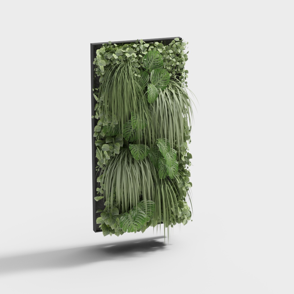 Muro Verde Moderno 15-1