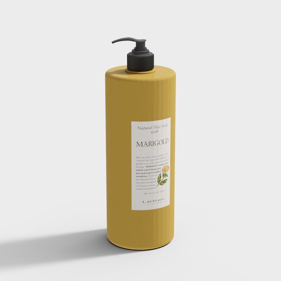 Marigold Low-Polygon 3D Model