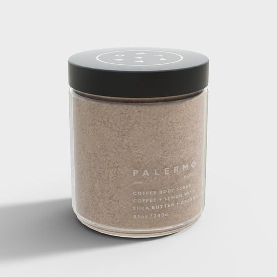 Palermo Body Coffee Scrub 3D model for Modern Design