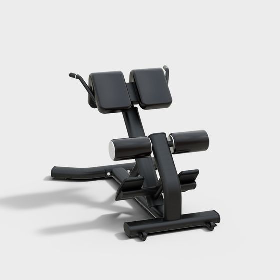 Stylish Fitness Equipment 3D model for Modern Gyms