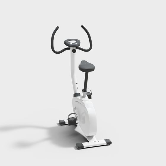 Modern Fitness Equipment 3D Model for Contemporary Gyms
