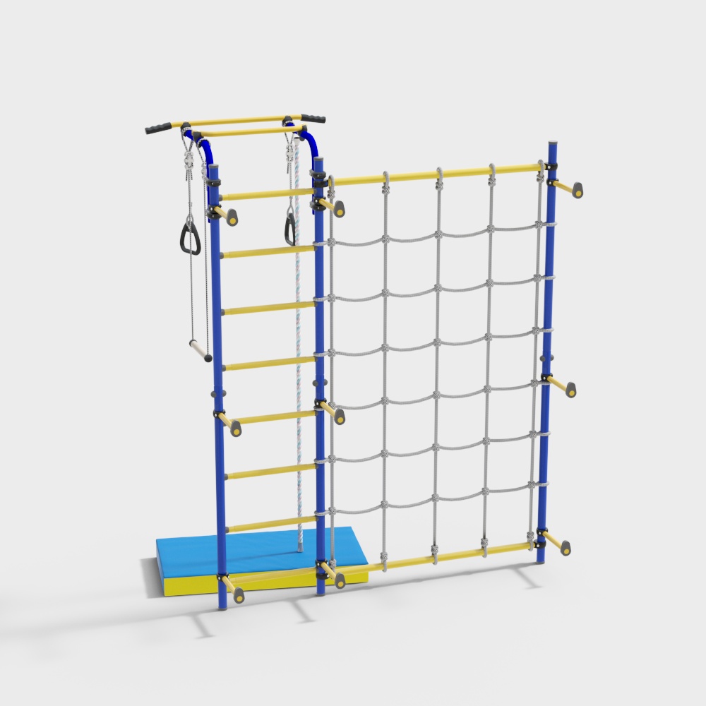 Multifunctional Climbing Wall 3D model