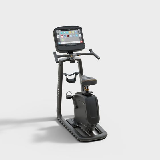 Matrix Fitness Bike 3D model for Creative Projects
