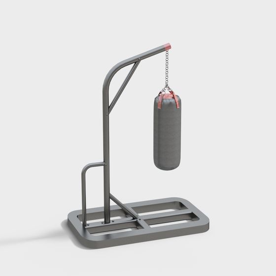 Boxing Stand 3D model for Workout Environments