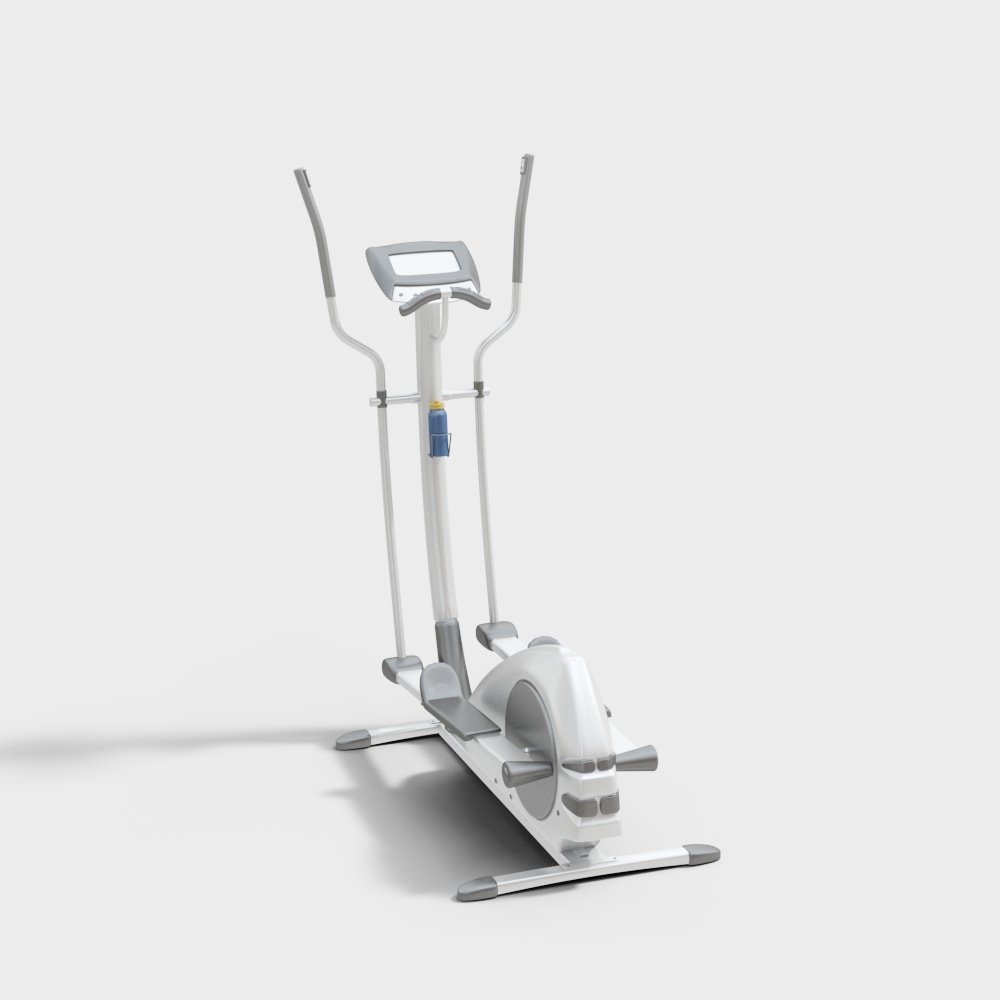 Minimalist Elliptical Machine 3D model