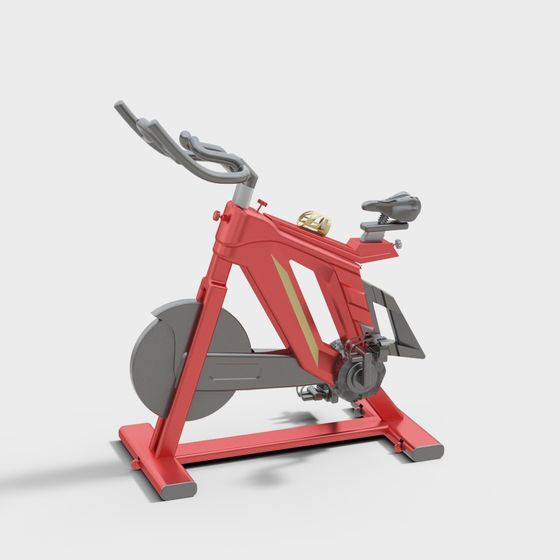 Dynamic Bike 3D model for Fitness Design