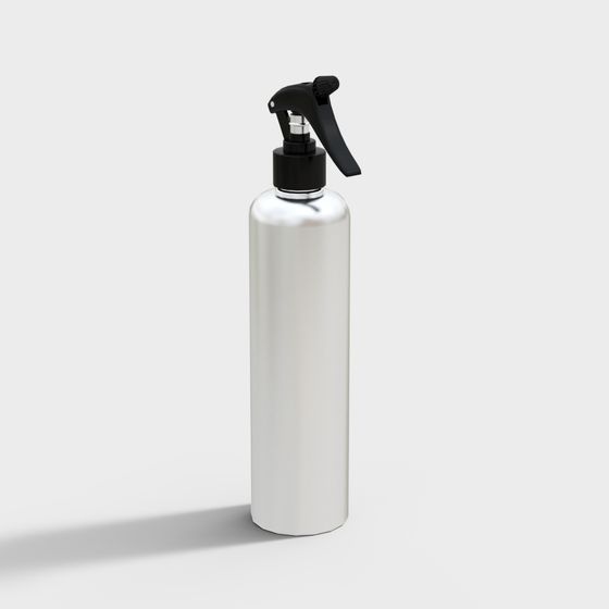 Sleek Minimalist Spray Bottle 3D model