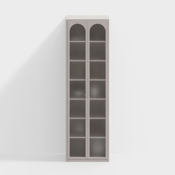 Modern Minimalist Bookshelf 3D model