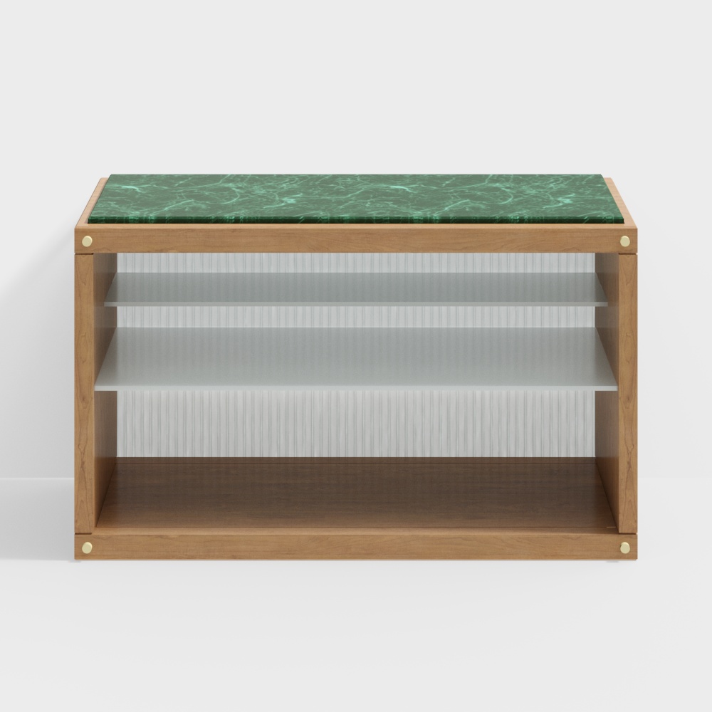 Green field shelf