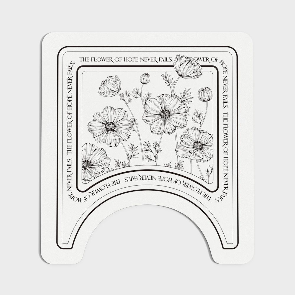 Series_Flowers_Toilet mat_50×55