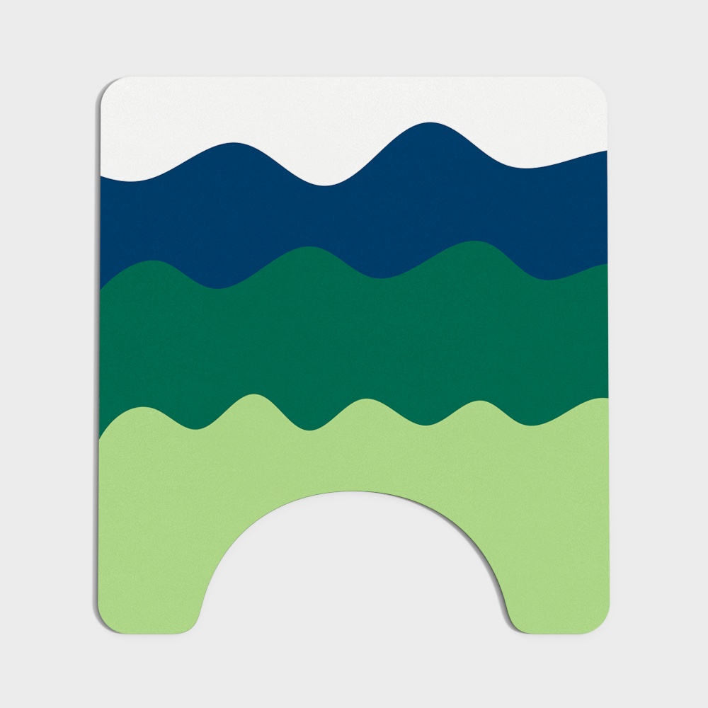 Series _ Lemon Chu Shang _ Toilet Mat _ 50× 55