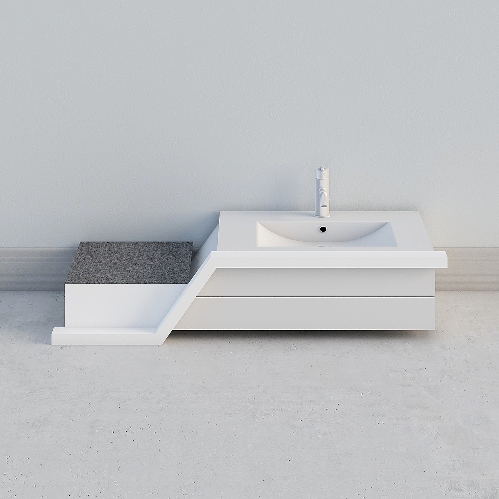 Urban Edge Sink 3D model