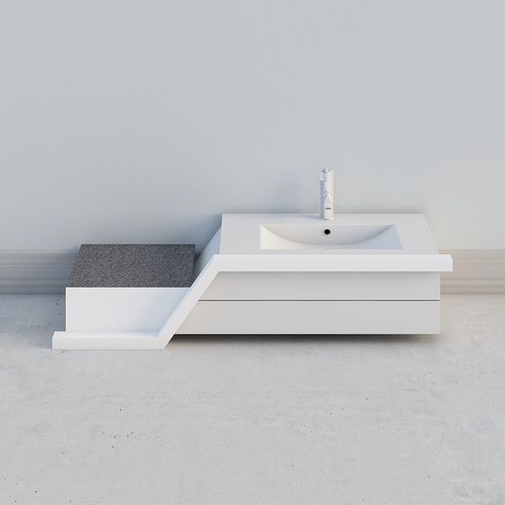 Urban Edge Sink 3D model