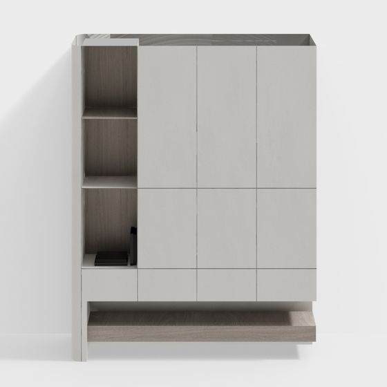 City Window Cabinet 3D model
