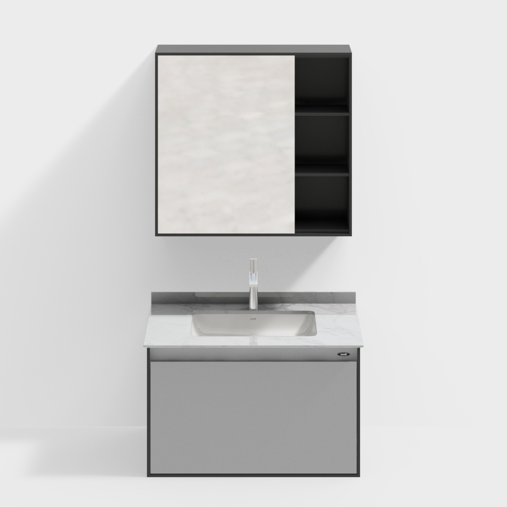 Badezimmerschrank kombinierter Badezimmerschrank