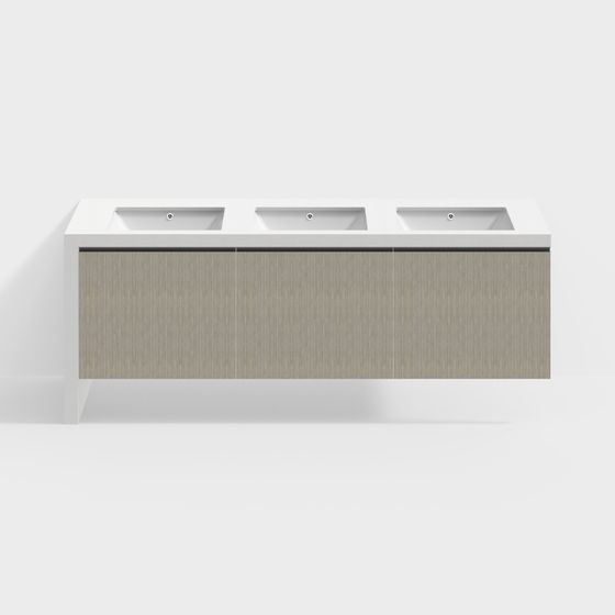 Urban Bathroom Vanity 3D model