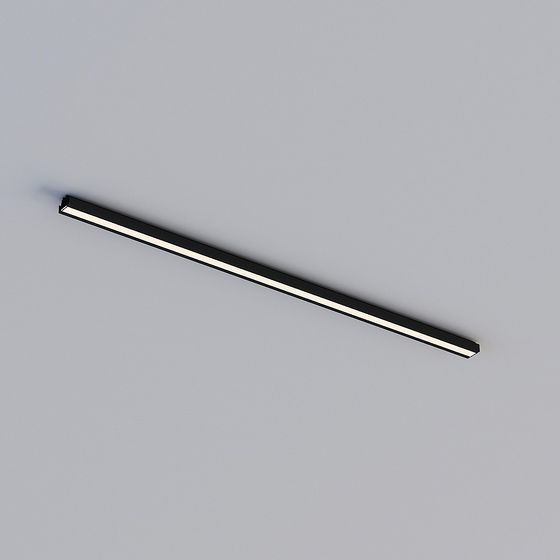 Minimalist LED Strip Light 3D model