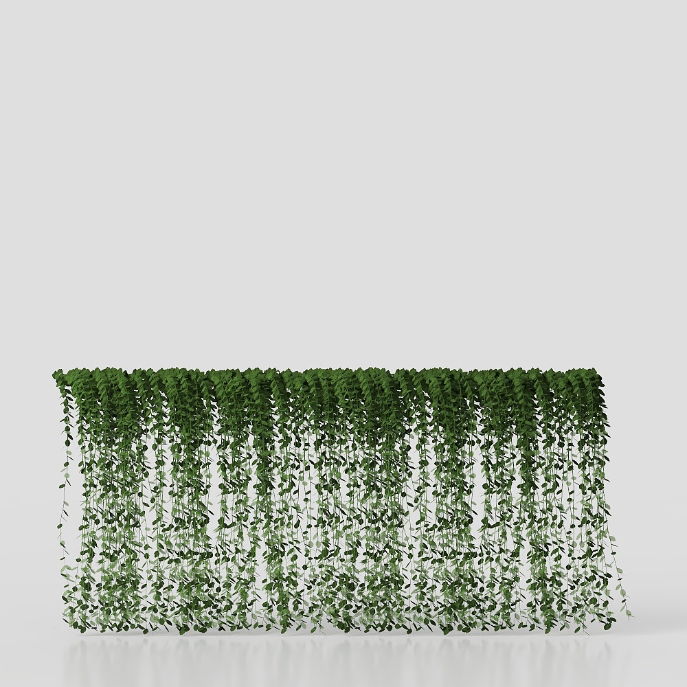 Hanging Plant Wall 3D Model