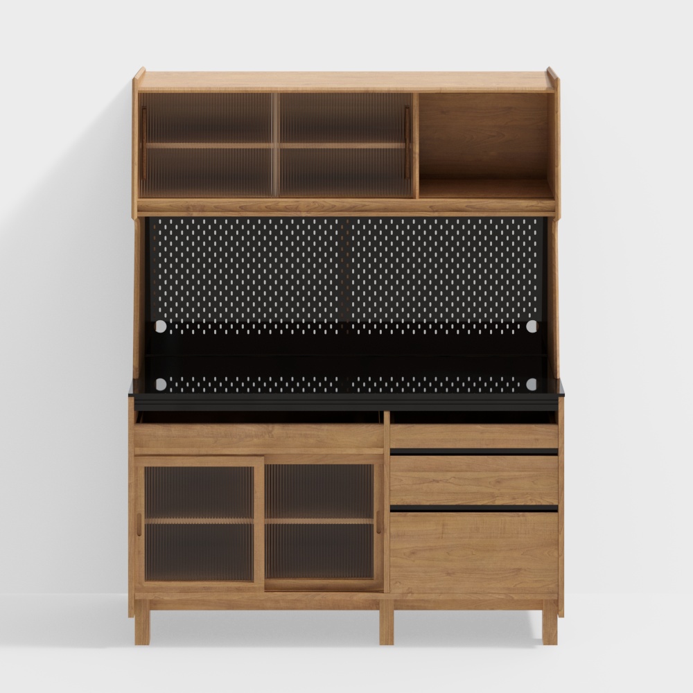 5-е Поколение Копенгаген Сервант - 1500 Стандарт - Вишневое Дерево